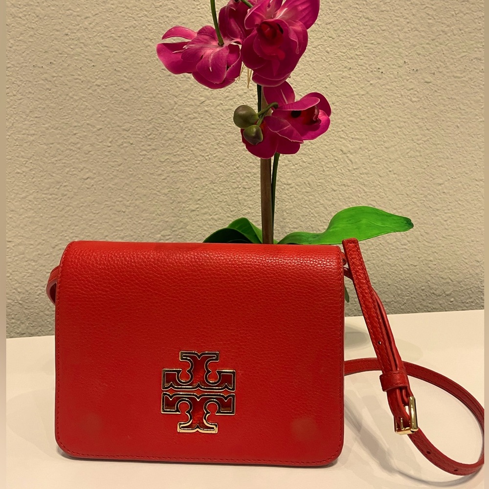 Tory Burch Red Crossbody Bag